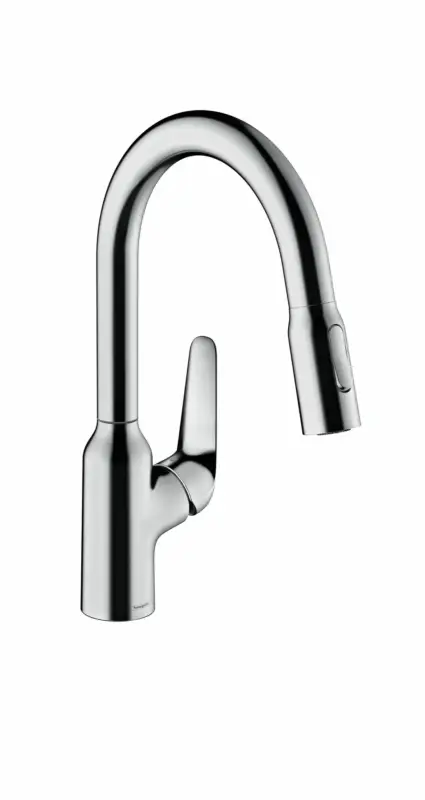 Top-Preis Hansgrohe Focus M42 Einhebel-Küchenmischer 180, Ausziehbrause, 2jet, Chrom