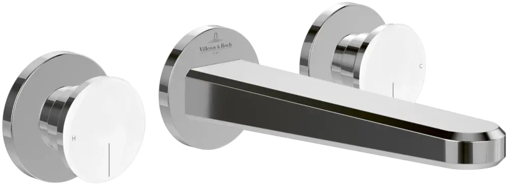 Sofort Bestellen Villeroy & Boch Einhebel-Waschtischarmatur Vea, eckig, chromglänzend, 131 mm Höhe, 52 x 149 mm Maße