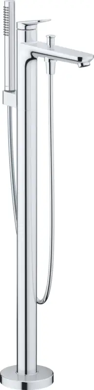 Zweihand-Wannenarmatur „Wave“ Ausladung 225 mm in Chrom Neue Ware