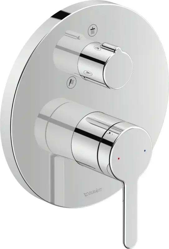 Duravit Einhand-Unterputz-Armatur „Serie C.1“ in Chrom Top-Angebot