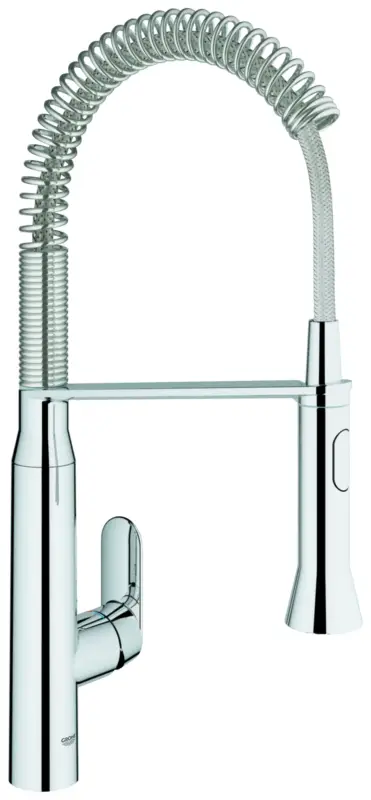 Abverkauf Einhand-Spültischbatterie K7 31379, Einlochmontage, herausziehbare SpeedClean Profibrause, Höhe 539 mm