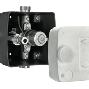Unterputz-Masterbox WBW-E-M, Mischwasser, Masterbox, 2 Vorfilter, 2 RFV, 2x G 1/2 IG, B 149 mm x H 138 mm x T 140 mm Letzte Chance