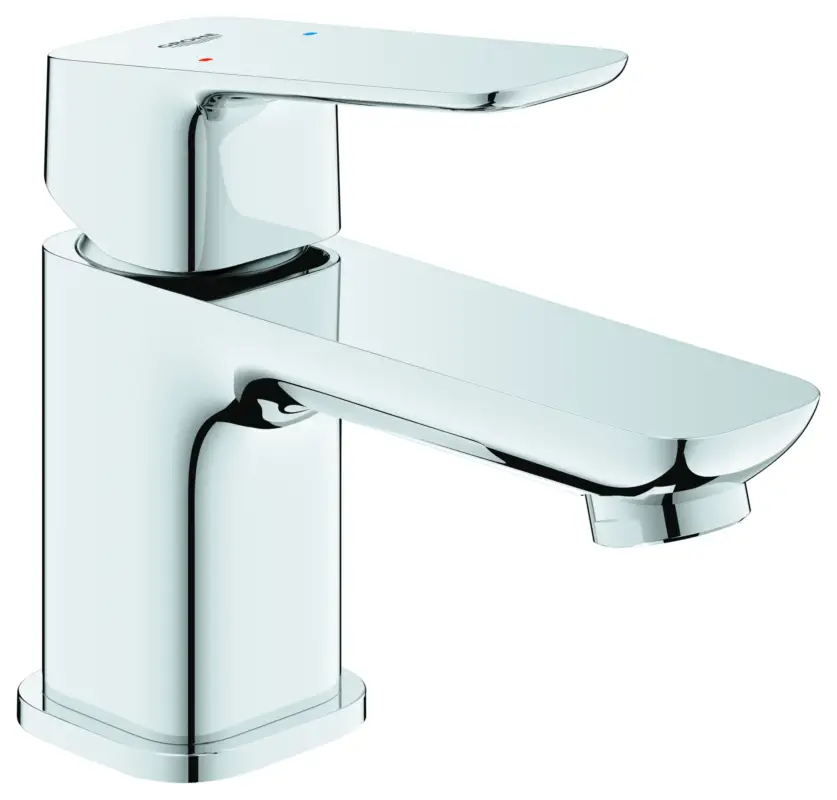 Top-Angebot Waschtischarmatur „Cubeo“ Ausladung 105 mm in chrom