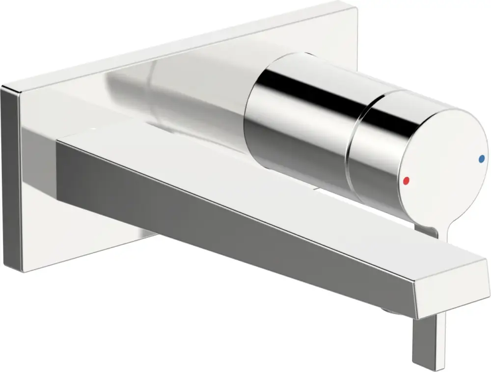 Heißes Angebot HansaLOFT Waschtischarmatur HansaLOFT 5757 Rosette eckig Ausladung 197mm 4.0 DN 15 Chrom