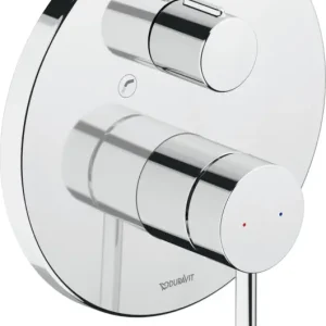 Sonderaktion Duravit Zweihand-Unterputz-Armatur „Circle“ in Chrom