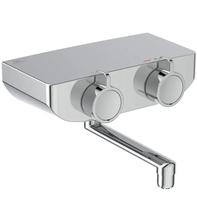 Ideal Standard Ceraplus Safe OX Chrom Wand-Waschtischthermostat Garantierte Lieferung