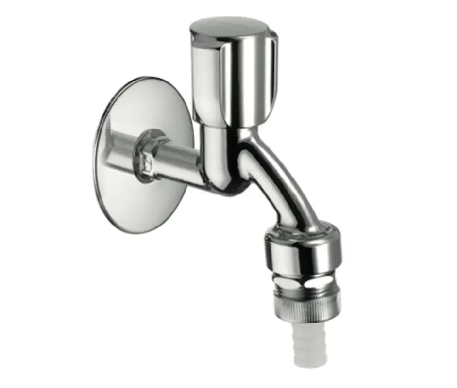 Preiswert Auslaufventil COMFORT, RFV, RB, DN 15 G 1/2 AG, Schlauchverschraubung Ø 14,5 mm (DN 20 G 3/4 AG), chrom
