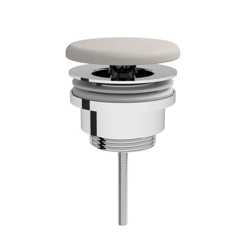 Zubehör Schaftventil mit Ventildeckel aus Re-Ceramic Taupe Natural Neuheit