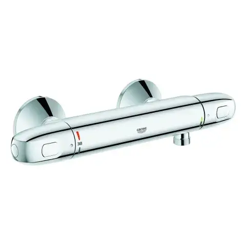 Kostenloser Versand Thermostat-Brausebatterie Grohtherm 1000 34814_3, Wandmontage, eigensicher, Professional Edition