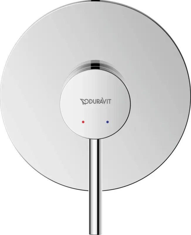 Markenware Duravit Einhand-Unterputz-Armatur „Circle“ in Chrom