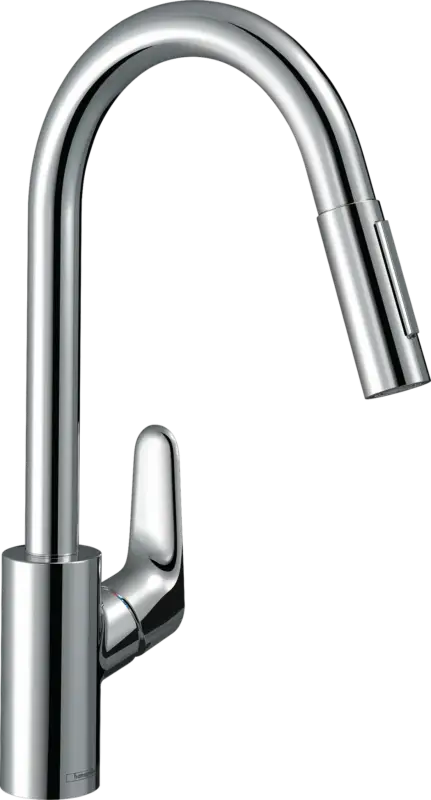 Bestseller Hansgrohe Focus M41 Einhebel-Küchenmischer 240, Ausziehbrause 2jet Chrom