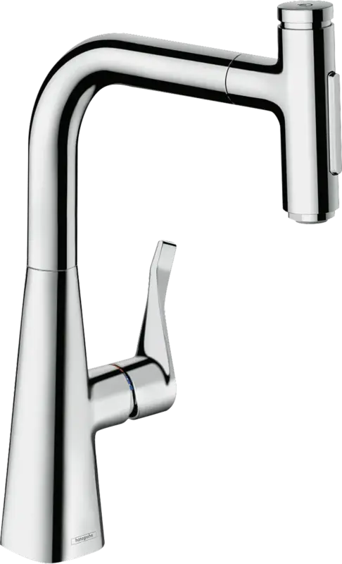 Top-Seller Hansgrohe Mischer M7 Metris Select M71 Einhebel-Küchenmischer 240, Ausziehbrause, 2jet, Chrom