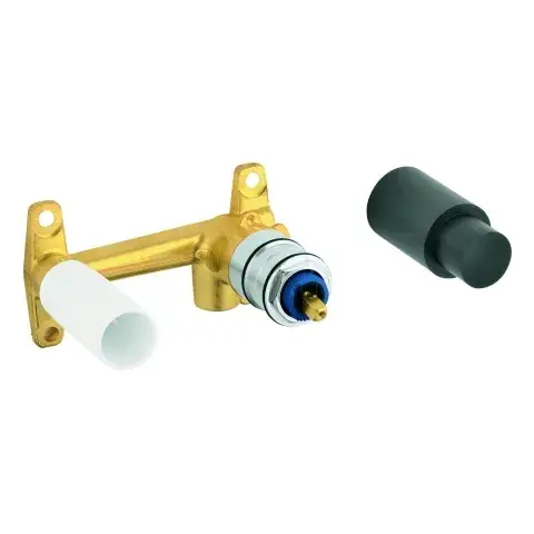 Einhand Unterputz-Universal-Einbaukörper 32635, DN 15, für 2-Loch-Waschtischbatterien, 35 mm Keramikkartusche, Einbautiefe 45 bis 75 mm Mega-Angebot