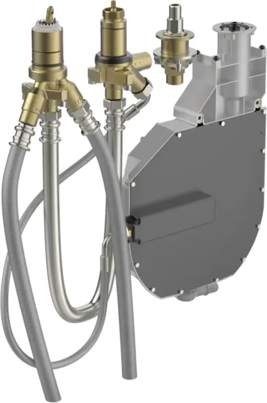 Hansa UP-Rohbauset Bade- und Brausearmatur Hansa 4.0 Kartusche 5304 DN20, Wannenrandmontage, Unterputz, Chrom Gratis Versand