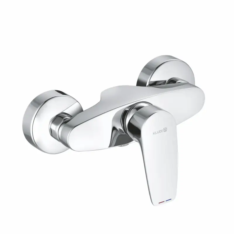 Online Kaufen Kludi PURE&SOLID Brause-Einhandmischer, chrom, DN 15, eigensicher gegen Rückfließen, Keramik-Kartusche mit Heißwasserbegrenzung, Durchflussmenge 28 l/min