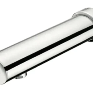 Sofort Bestellen Aufputz-Waschtisch-Armatur MODUS E, HD-K - Hochdruck Kaltwasser / vorgemischtes Wasser, Infrarot-Sensor-Wandauslauf-Armatur, Vorabsperrung, Batteriefach, G 1/2 AG, Ausladung bis Mitte Strahlregler: 230 mm, chrom