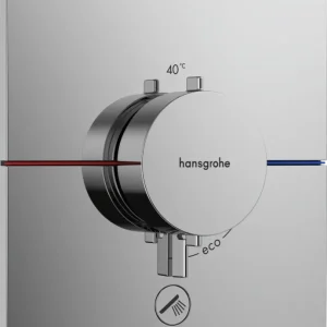 Abverkauf Hansgrohe ShowerSelect Comfort E Thermostat Unterputz für 1 Verbraucher und einen zusätzlichen Abgang Chrom