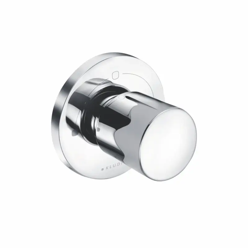 Kludi BALANCE Zwei-Wege-Umstellung Feinbau-Set chrom - variabel einbaubar für Unterputzkörper, Schubrosette D 100mm Kostenloser Versand