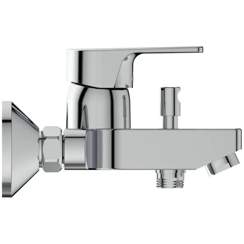 Neue Ware Ideal Standard Badearmatur Aufputz Cerafine D, Ausladung 156mm, Chrom