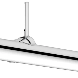 Abverkauf KEUCO IXMO Einhebel-Waschtischmischer Unterputz 1 Loch IXMO Pure für Wandmontage, eckig Ausladung 243 mm/IXMO Pure verchromt