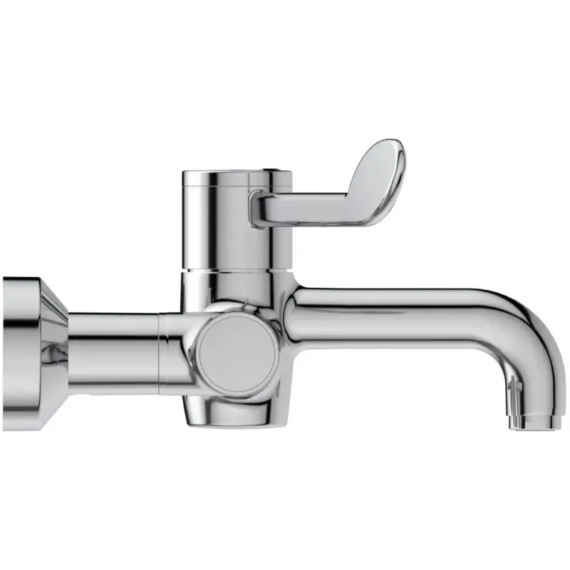 Versand Am Gleichen Tag Ideal Standard Wand-Waschtisch-Thermostat Ceraplus Safe SQ Ausladung 240mm Chrom