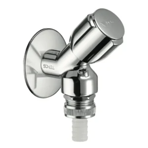 Heißes Angebot Geräteschrägsitzventil COMFORT, RFV, RB, DN 15 G 1/2 AG, Schlauchverschraubung Ø 14,5 mm (DN 20 G 3/4 AG), chrom
