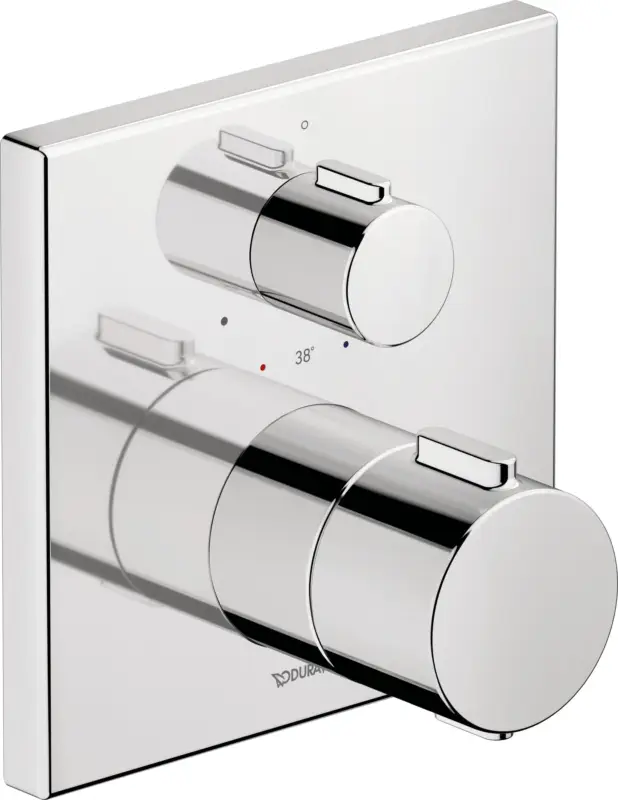 Duravit Zweihand-Unterputz-Armatur „Thermostatarmaturen“ in Chrom Nur Für Kurze Zeit