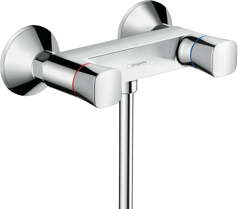 Hansgrohe Logis 2-Griff Brausemischer Aufputz, Chrom Sofort Bestellen