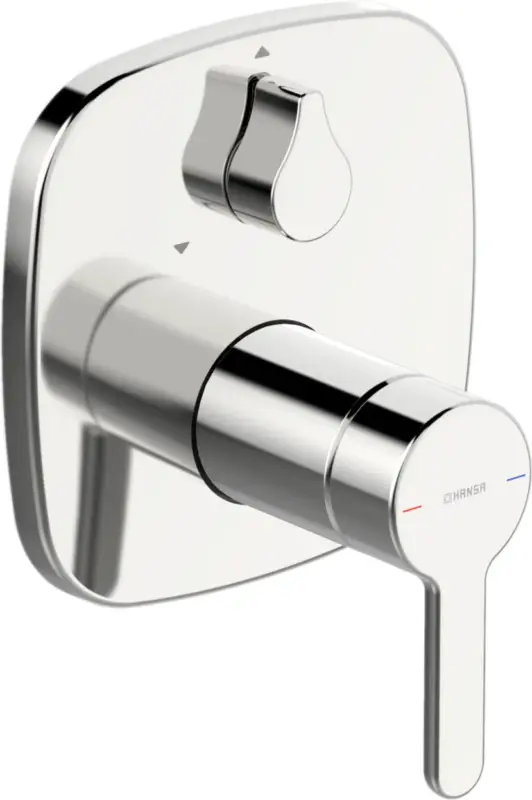 Nur Für Kurze Zeit HansaDESIGNO Style Wannen- und Brausearmatur Einhebelmischer Fertigmontageset Chrom