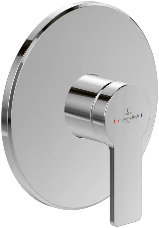 Schnäppchen Villeroy & Boch Architectura Unterputz-Einhebel-Armatur, eckig, chrom, Höhe 215 mm, Breite 172 mm, Länge 180 mm