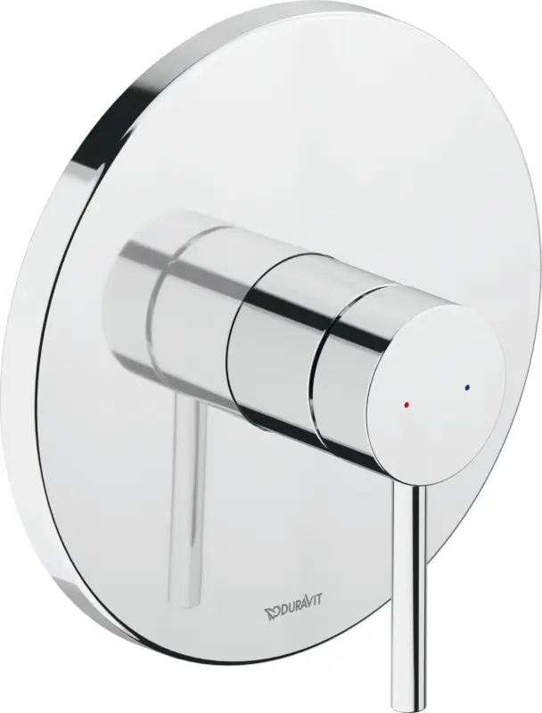 Aktuell Duravit Einhand-Unterputz-Armatur „Circle“ in Chrom