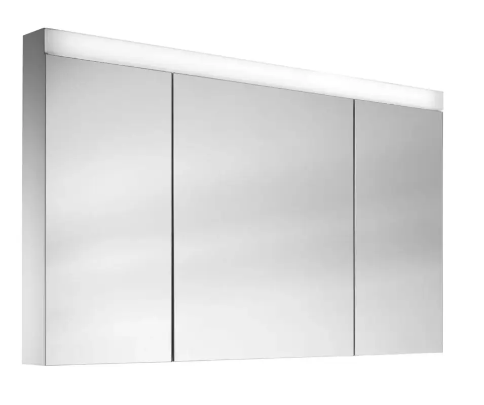 Schneider Spiegelschrank „PATA LED“ 1295 × 756 × 121 mm in weiß Angebot