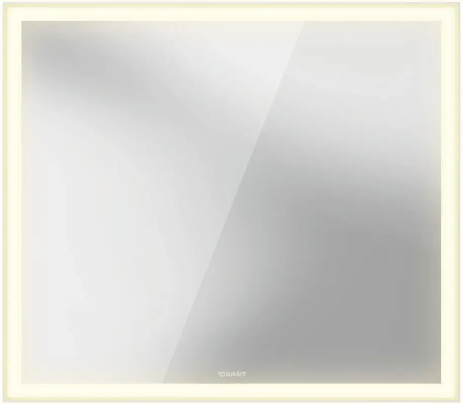 Schneller Versand Duravit Spiegel „L-Cube“ 80 × 70 cm