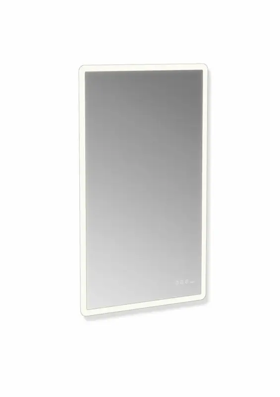 Gratis Versand HEWI LED Lichtspiegel 600x1000mm, Floatglas, rechteckig, umlaufend mit LED-Hinterleuchtung