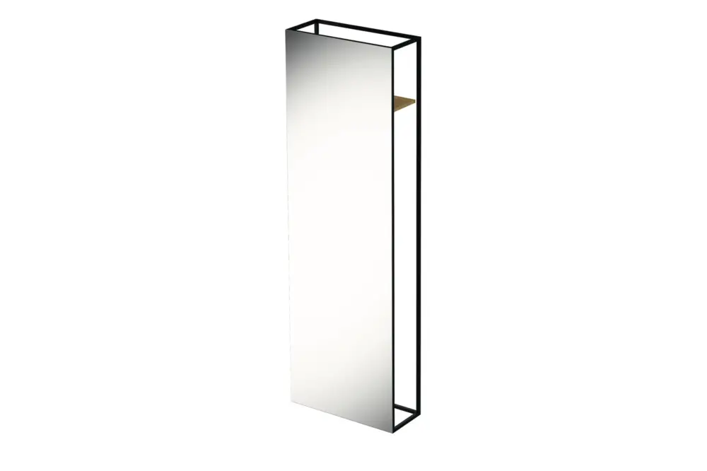 Bette Standspiegel „BetteLux Shape“ 60 × 190 cm in Weiß (matt) Heißes Angebot