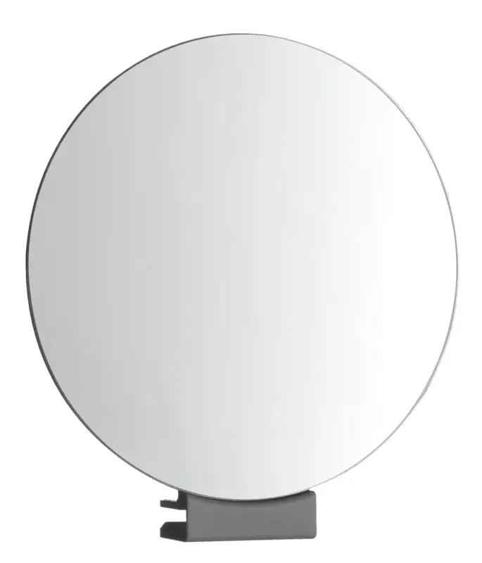 Kosmetikspiegel pure aufsteckbar, 3-fach, lichtgrau Neuheit