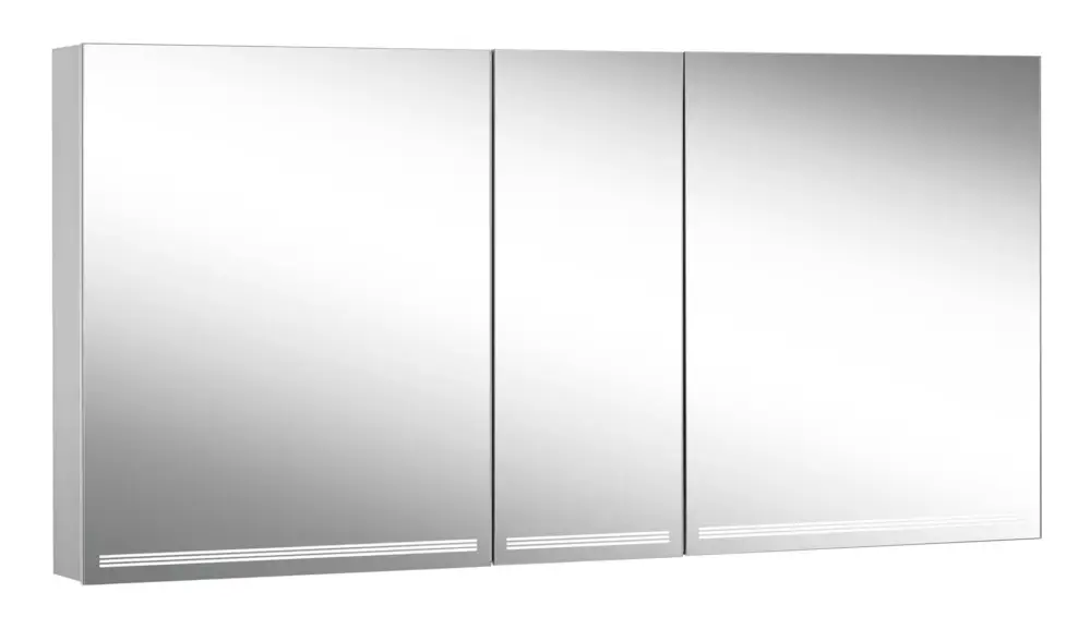 Günstig Schneider Spiegelschrank „GRACE LED“ 1495 × 700 × 120 mm in silbereloxiert