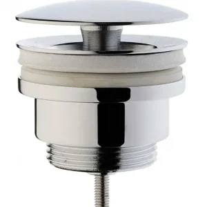 Zubehör Schaftventil Metall d: 62 mm runde Form G 1 1/4″ Chrom Preisknaller