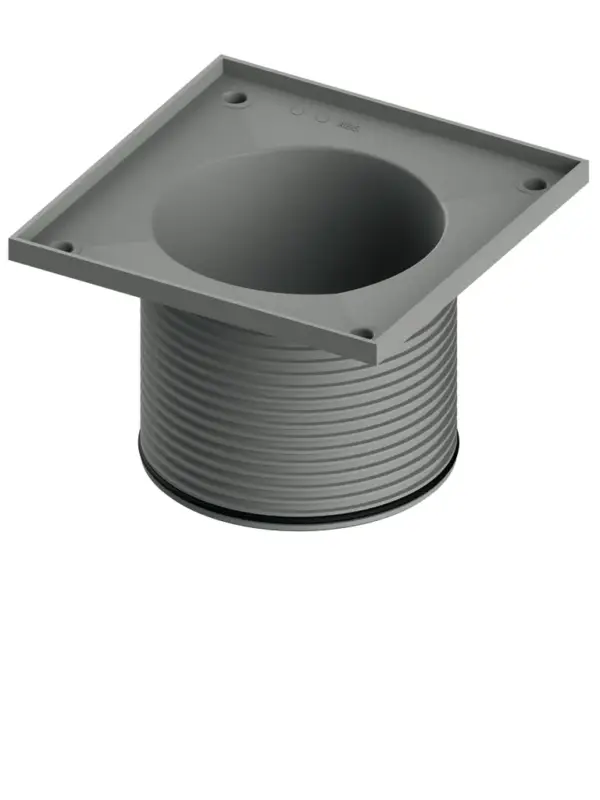 Billig drainpoint S Rostrahmen Kunststoff, 150 mm, ohne Rost