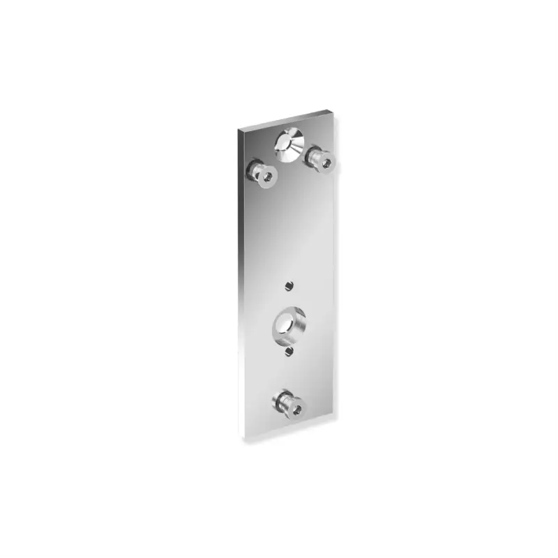 HEWI System 900 Montageplatte, Edelstahl, verchromt Neue Kollektion