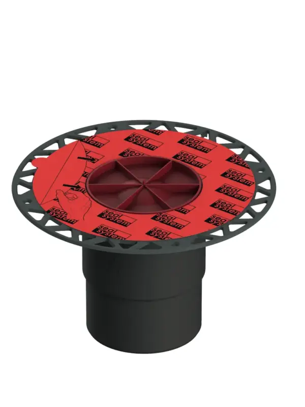 drainpoint S Ablauf DN 100 senkrecht mit Seal System Universalflansch Versand Am Gleichen Tag
