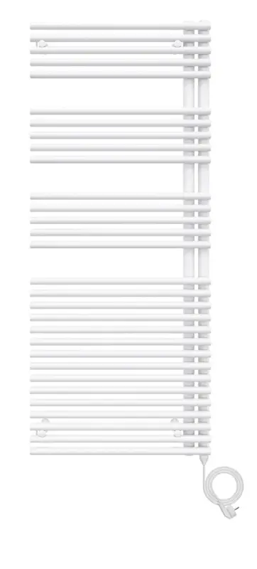 Neue Ware Zehnder Forma Asym HTW Badheizkörper, elektrisch, RAL 9016