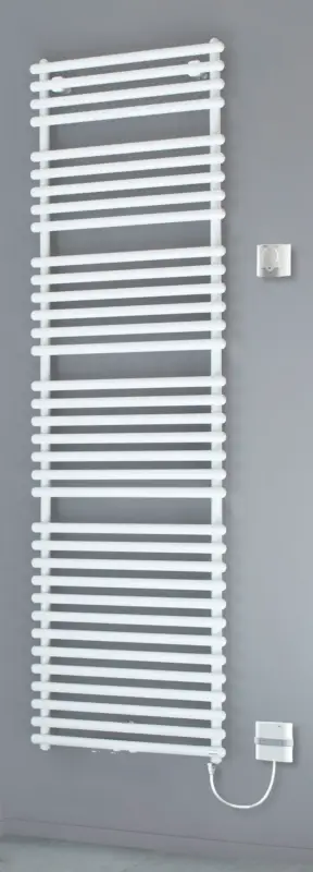 Expressversand BEMM Design-Elektroheizkörper „Cobo 1 E“ 50,1 × 67,6 cm in Weiß (RAL 9016)