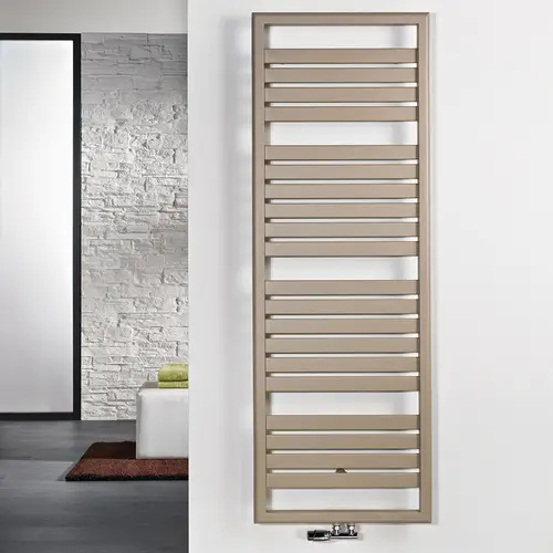 Kracherpreis HSK Design-Heizkörper „Image“ 60 × 120 cm in Silber