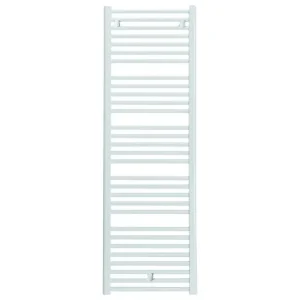 Direktkauf Purmo Badheizkörper „Flores“ 45 × 80 cm in Verkehrsweiß (RAL 9016)