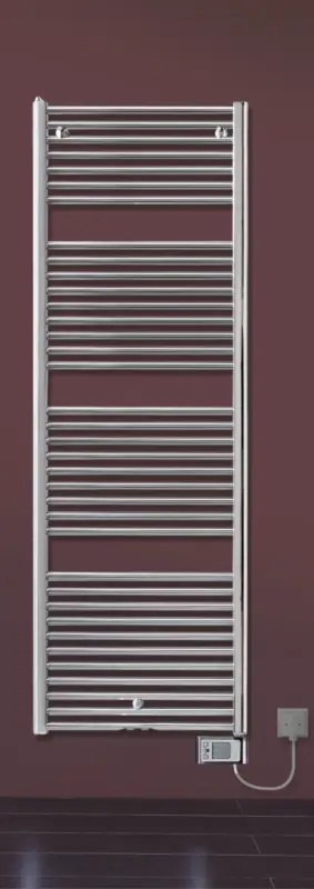 Wochenendangebot BEMM Design-Elektroheizkörper „Mido Chrom-E“ 50 × 81,8 cm in Verchromt