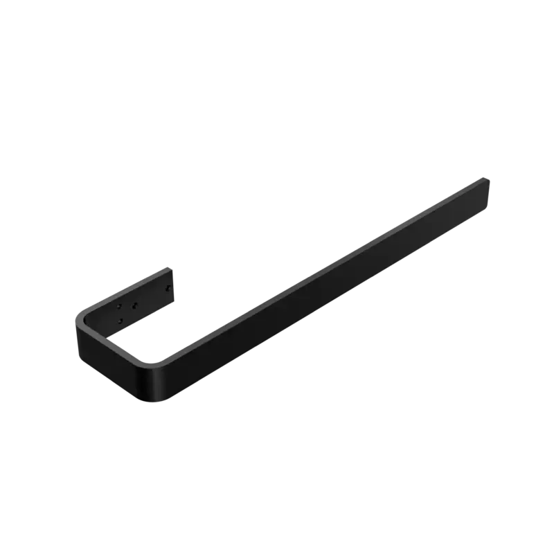 Markenprodukt Kermi Handtuchhalter „Rubeo®“ 523 × 126 × 40 mm ZC01400005 in schwarz matt- B-Ware Sonderpreis