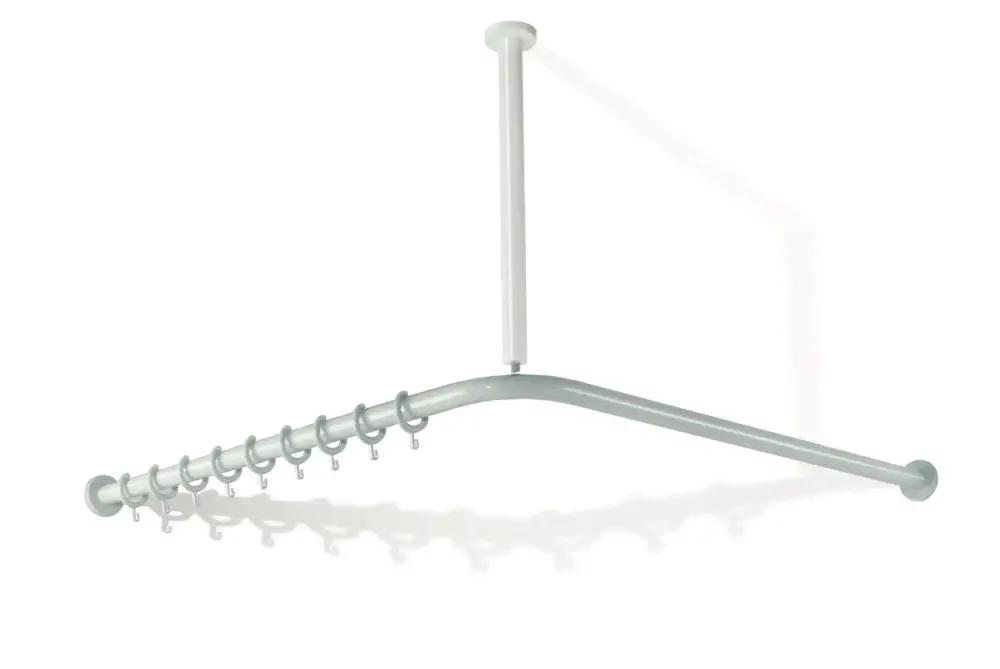 Garantierte Lieferung HEWI Vorhangstange Serie 801, PG90, Senfgelb