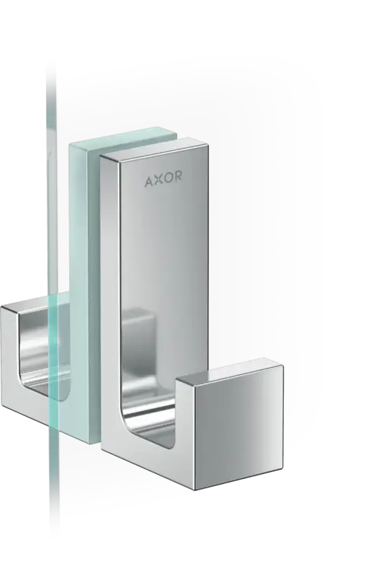 Begrenztes Angebot Hansgrohe AXOR Universal Rectangular Duschtürgriff, Chrom
