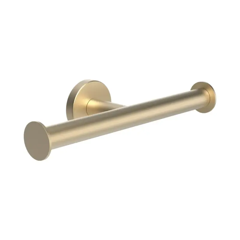 Niara Doppel-WC-Papierhalter 38406.2 ohne Abdeckung, blassgold matt Billig